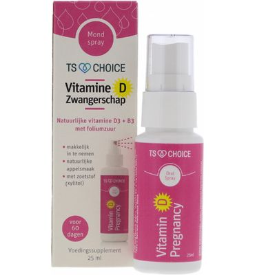 TS Choice Vitaminespray vitamine D zwanger (25ml) 25ml