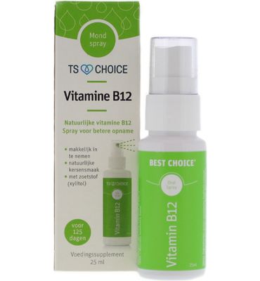 TS Choice Vitaminespray vitamine B12 bio (25ml) 25ml