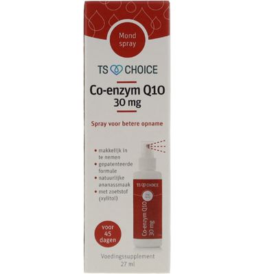 TS Choice Vitaminespray co-enzym Q10 (27ml) 27ml