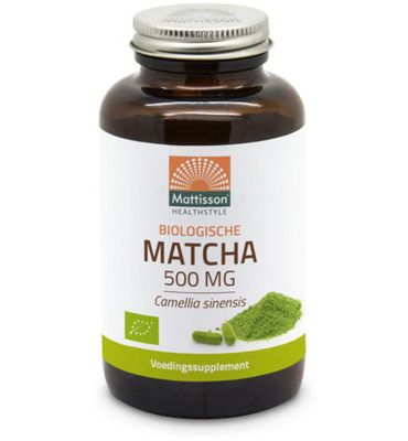 Mattisson Healthstyle Matcha 500mg camillia sinensis bio (90vc) 90vc
