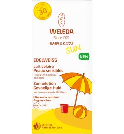 Weleda Weleda Edelweiss zonnelotion gevoelige huid SPF30 (150ml)
