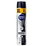 Nivea Men deodorant black & white XL spray (200ml) 200ml thumb