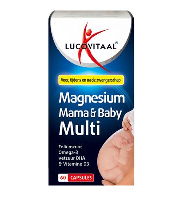 Lucovitaal Magnesium mama & baby multi (60ca) 60ca