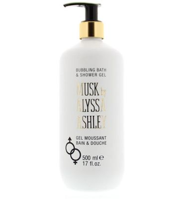 Alyssa Ashley Musk bath & shower gel pomp (500ml) 500ml