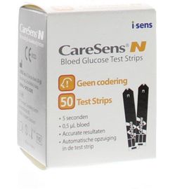 Caresens Caresens N glucose teststrips (50st)