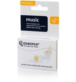 Ohropax Ohropax Filter music (1paar)