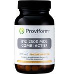 Proviform Vitamine B12 2500 mcg combi actief (180zt) 180zt thumb
