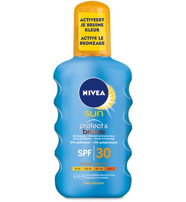 Nivea Sun protect & bronze beschermede spray SPF30 (200ml) 200ml