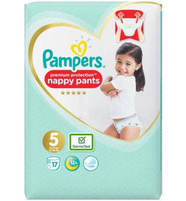 Pampers Premium protection pants maat 5 (17st) 17st