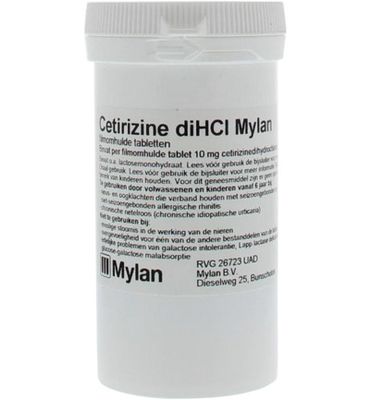 Mylan Cetirizine dihcl 10mg (250tb) 250tb