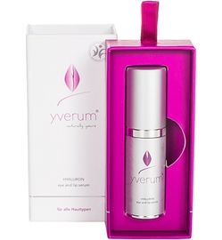 Yverum Yverum Hyaluron oog lip serum vegan (15ml)