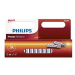Philips Alkaline AAA LR03 (12ST) 12ST thumb