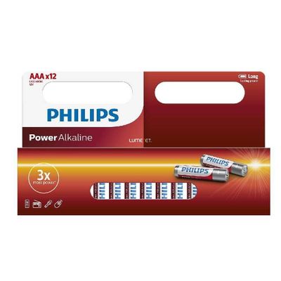 Philips Alkaline AAA LR03 (12ST) 12ST