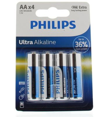 Philips Ultra alkaline AA LR6 (4ST) 4ST