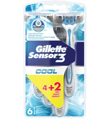 Gillette Cool wegwerpmesjes (6ST) 6ST