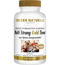 Golden Naturals Golden Naturals Multi strong gold tiener (60vc)