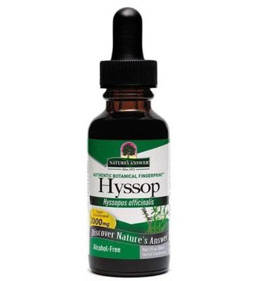 Natures Answer Hyssop extract alcoholvrij (30ml) 30ml