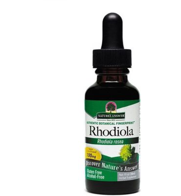Natures Answer Rhodiola extract alcoholvrij gestandaardiseerd (30ml) 30ml