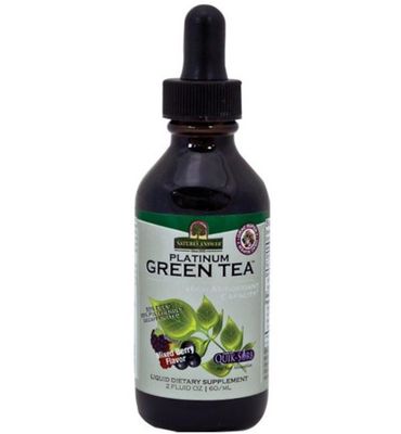 Natures Answer Groene thee extract alcoholvrij met 50% EGCG (60ml) 60ml