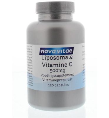 Nova Vitae Liposomaal vitamine C capsules (120vc) 120vc