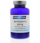 Nova Vitae Benfotiamine (Vitamine B1) 150 mg (120vc) 120vc thumb