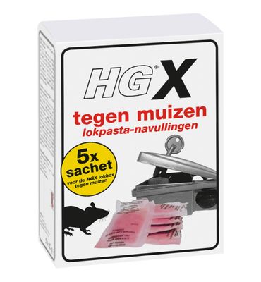 HG X lokpasta tegen muizen navul (5sach) 5sach