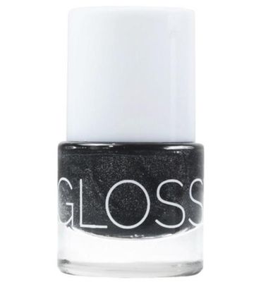 Glossworks Natuurlijke nagellak antracite (9ml) 9ml