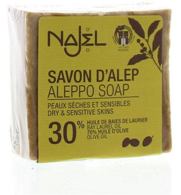 Najel Aleppo zeep olijf olie 30% (170g) 170g
