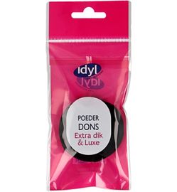 Idyl Idyl Poederdons zwart extra dik & luxe (1st)