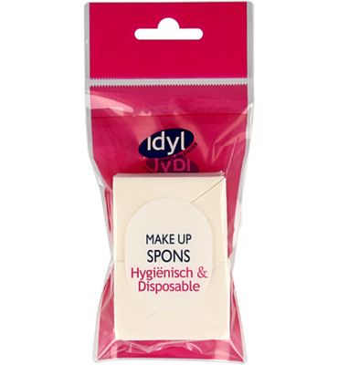 Idyl Make-up spons blokvorm hygienisch & disposble (4st) 4st