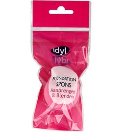 Idyl Idyl Foundation spons waterdruppel aanbrengen & blenden (1st)