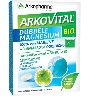 Arkopharma Arkovital Dubbel Magnesium bio (30tb) 30tb