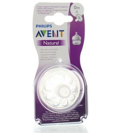 Avent Avent Natural newborn soft flow voedingsspeen 1 druppel (2st)