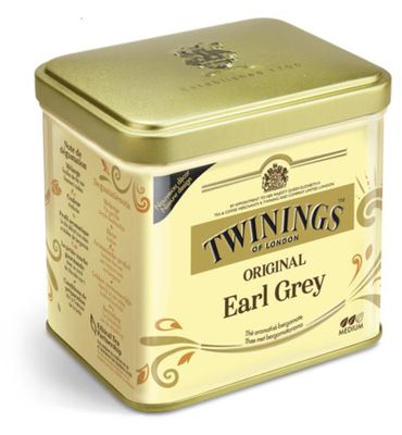 Twinings Earl grey thee blik (200g) 200g