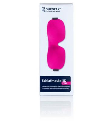 Ohropax Slaapmasker roze (1st) 1st