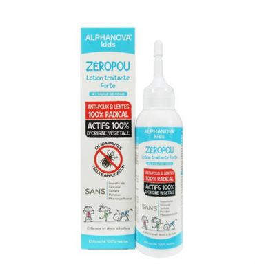 Alphanova Kids Zeropou behandeling anti hoofdluis (100ml) 100ml