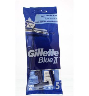 Gillette Blue II wegwerpmesjes (5st) 5st