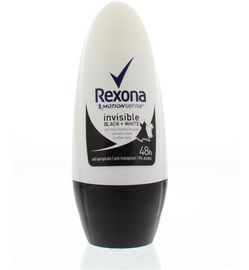 Rexona Rexona Invisible Black+White Deodorant Roller