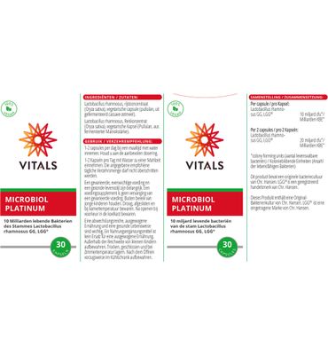 Vitals Microbiol platinum (30ca) 30ca