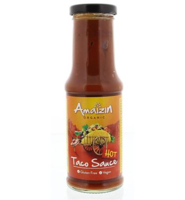 Amaizin Taco saus hot bio (220g) 220g