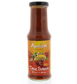 Amaizin Amaizin Taco saus hot bio (220g)
