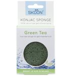 Skoon Konjac spons green tea bio (1st) 1st thumb