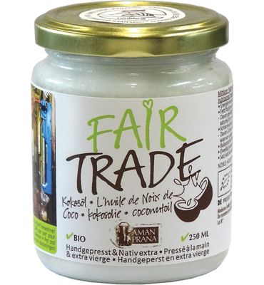 Amanprana Kokosolie fair trade bio (250ml) 250ml