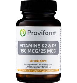 Proviform Proviform Vitamine K2 180mcg & D3 25mcg (60vc)