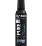 Syoss Mousse pure volume (250ml) 250ml thumb