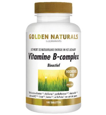 Golden Naturals Vitamine B complex (180tb) 180tb