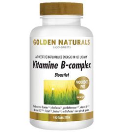 Golden Naturals Golden Naturals Vitamine B complex (180tb)