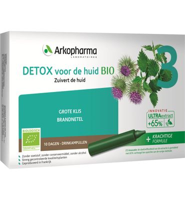 Arkofluides Detox huid bio (10amp) 10amp