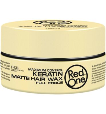 Red One Hairwax keratin matte (150ml) 150ml