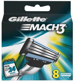 Gillette Gillette Mach3 mesjes (8st)